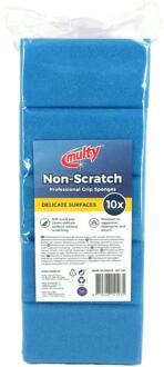 Multy Schuursponsen anti-kras 10st blauw