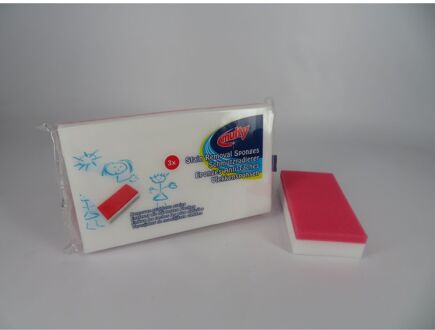 Multy Vlekverwijderaar Spons 3st