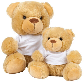 Mumbles Effen teddybeer - maat One size Bruin