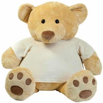 Mumbles Grote Lichtbruine Teddybeer Honey 86 Cm