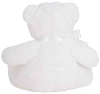 Mumbles Printme teddybeer pluche speelgoed - maat One size Wit