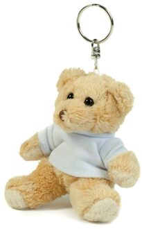 Mumbles Teddybeer/beren sleutelhangers - 10 cm - Kleine dieren knuffels Multi