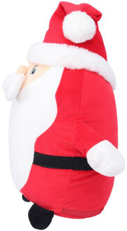 Mumbles Zippie kerstman pluche speelgoed Rood - One size