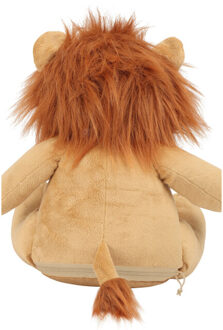 Mumbles Zippie lion pluche toy Bruin