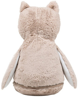 Mumbles Zippie uil pluche speelgoed Bruin - L