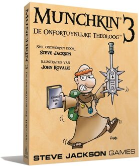 Munchkin 3 - De Onfortuinlijke Theoloog - Kaartspel Bergsala Enigma