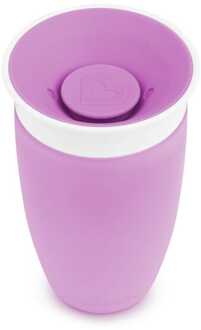 Munchkin Miracle Anti-Lek Drinkbeker - Sippy Cup - Oefenbeker voor Baby en Kind - 296ml - Paars