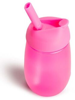 Munchkin Simple Clean Straw beker - Rietjesbeker Roze