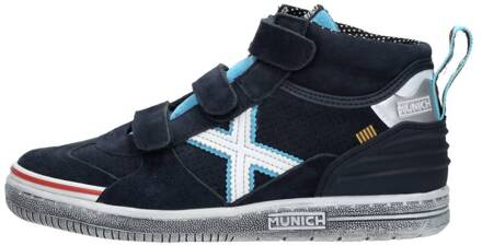 Munich Klittenband Hoog Blauw - 30