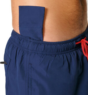 Munich Kort badpak met binnenvoering van gaas MUHARBOURNAVY02 man Blauw - XL