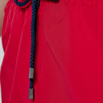 Munich Kort herenbadpak met gaasvoering MUHARBOURRED02 Rood - XL