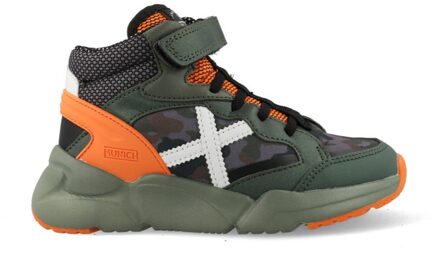 Munich Mini Track Boot 8897017 Groen / Oranje maat