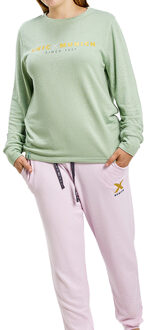 Munich Pyjama met lange mouwen MUDP0300 Roze - XL