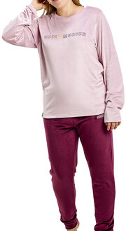 Munich Pyjama met lange mouwen MUDP0302 Bourgogne