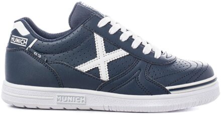 Munich Sneakers - Maat 37 - Unisex - Navy/Wit