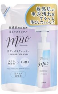 Muo Foaming Face Wash 180ml Refill