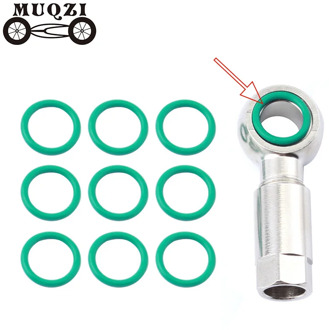 MUQZI 10pcs Bicycle Disc Brake Olive Head O Ring Seal Ring Tubing Connector Oil Seal Gasket Mountain fixed gear Road Bike