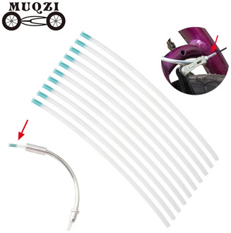 MUQZI 10pcs Bike V Brake Noodles Internal Catheter Brake Replaceable Oiling Catheter Odorless Mountain Road Folding Bicycle