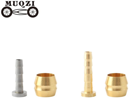 MUQZI 4 pairs Bike Bh90 Bh59 Hydraulic Disc Brake Olive Connect Insert Mtb Road Bicycle Brake Hose Cable Olive Needle Sleeve