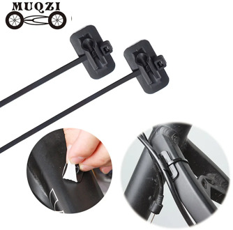 MUQZI 4PCS bike brake Variable speed Wire tube fixed Tubing Line board Line tube buckle Mountain road Fixed gear bicycle