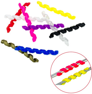 MUQZI 8Pcs Bicycle Brake Cable Housing MTB Road Bike Frame Spiral Screw Protector Cover