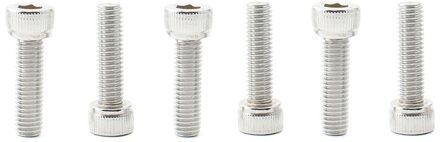 Muqzi Fiets 6Pcs Stuurpen Schroef M5 * 18Mm Rvs Mtb Road Fixed Gear Bike Stem Bevestiging bouten