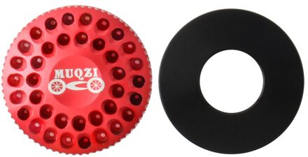 Muqzi Fiets Voorvork Gas Cover Cnc Aluminium Mtb Racefiets Demping Protector Cap Mountain Fiets Onderdelen Accessoires Rood