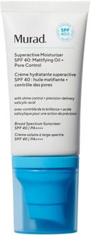 Murad Zonnebrandcrème Murad Superactive SPF40 Moisturizer Mattifying Oil + Pore Control 50 ml