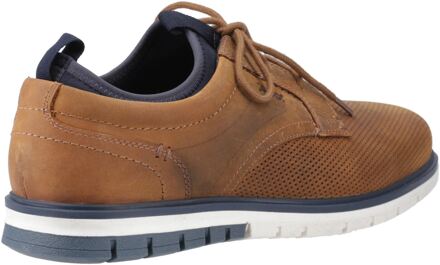 Murphy leer heren veterschoenen bruin - EU 47.5 / UK 12