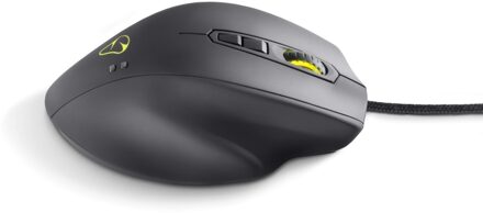 Mus Gaming Naos QG Optisk 12000 DPI Black