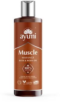 Muscle Massage & Body Oli - 250 ml - 250 gram