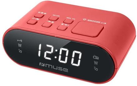 Muse FM wekkerradio, rood