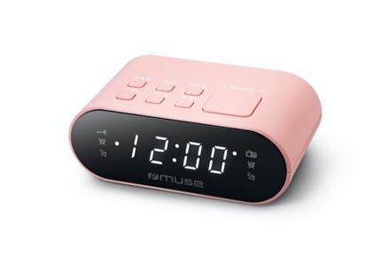Muse FM wekkerradio, roze