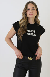 Muse Muse T-shirt Zwart