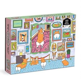 Museum Of The Corgi 1000 Piece Puzzle -  Galison (ISBN: 9780735370463)