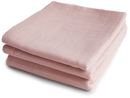 Mushie Musslintowls 3-pack Blush Roze/lichtroze - 60x60 cm