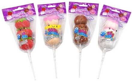 Mushmeez Squeeze Figures Sweet Friends 27 cm Display (12)