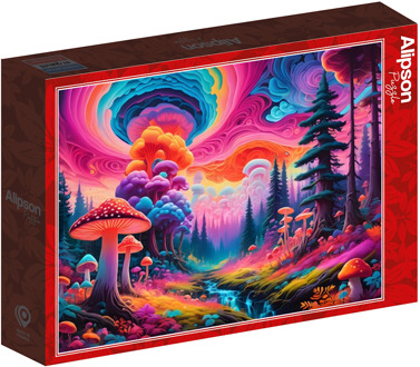 Mushroom Forest Puzzel (1000 stukjes)