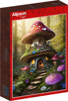 Mushroom House in the Undergrowth Puzzel (500 stukjes)