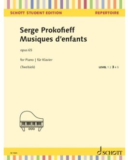 Musiques D'Enfants - Schott Student Edition - Repertoire - Prokofjew, Sergej