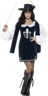 "Musketiers kostuum voor vrouwen  - Verkleedkleding - XS"