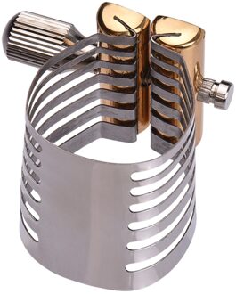 Muslady Enkele Schroef Aanpassing Saxofoon Fastener Clip Compact Sax Rietbinder Voor Tenor/Alto/Sopraansaxofoon Mondstuk