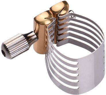 Muslady Enkele Schroef Aanpassing Saxofoon Fastener Clip Compact Sax Rietbinder Voor Tenor/Alto/Sopraansaxofoon Mondstuk