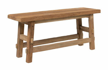 Must Living Bankje 'Tuscany' Teakhout, 100cm Naturel - 100 cm