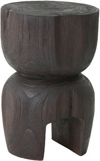 Must Living Bijzettafel 'Amber' Teakhout, kleur Bruin - 30 cm