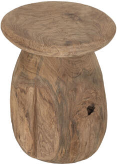 Must Living Bijzettafel 'Bromo' Teakhout, Ø35cm - 35cm