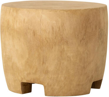 Must Living Bijzettafel 'Puro' Suarhout, 40cm Naturel - 40 cm