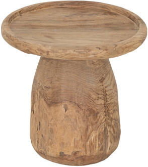 Must Living Bijzettafel 'Tambora' Teakhout, Ø50cm - 50cm