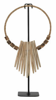 Must Living Decoratie 'Necklace' Teakhout, 53cm - 53 cm