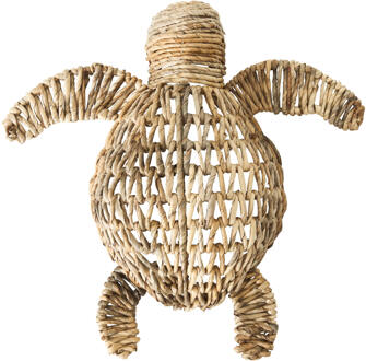 Must Living Decoratie 'Turtle Feny' Small 43cm, Abaca